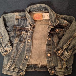 LEVI’S Denim Jean Jacket size 24 mo boys girls baby